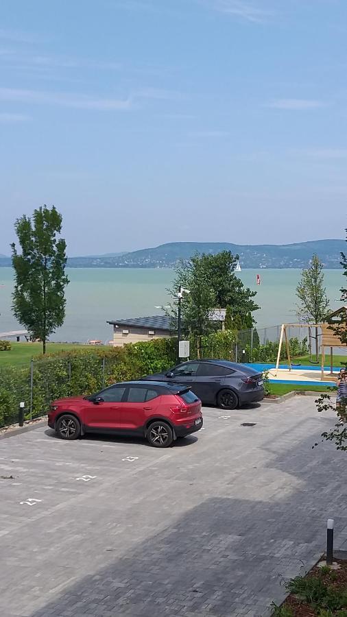 Platán Beach Apartman Balatonboglár Esterno foto